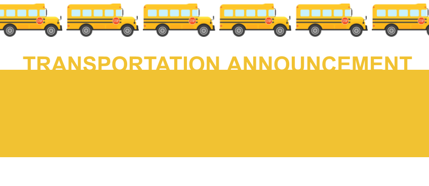 21-22 transportation announcement