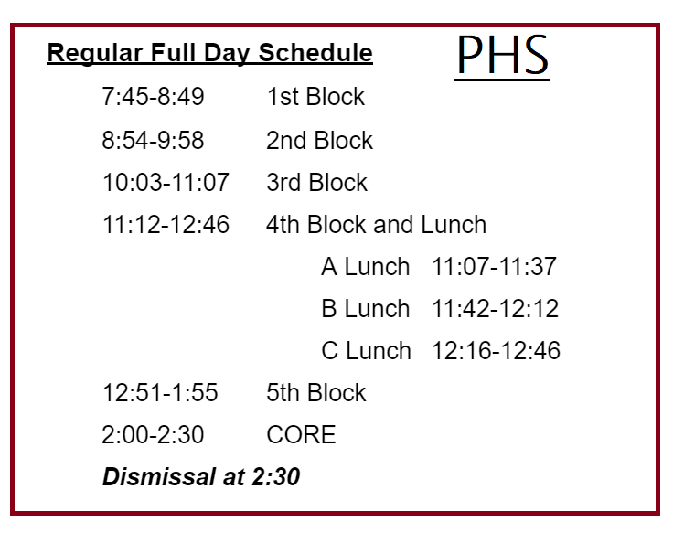 phs distance learngin